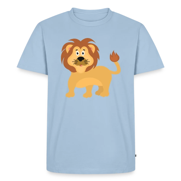 Petit Lion Mignon sur T-shirt Premium bio Homme