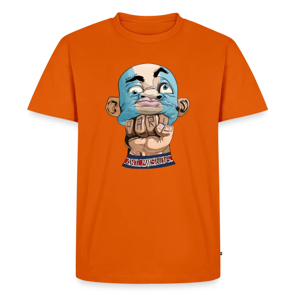 Poing Paris Anti-Marseille sur T-shirt Premium bio Homme