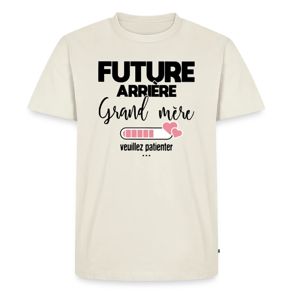Future Arrière-Grand-Mère : La Belle Annonce sur T-shirt Premium bio Homme