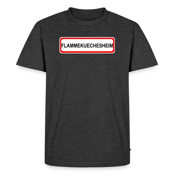 Flammekuechesheim: Ville de la Tarte Flambée sur T-shirt Premium bio Homme