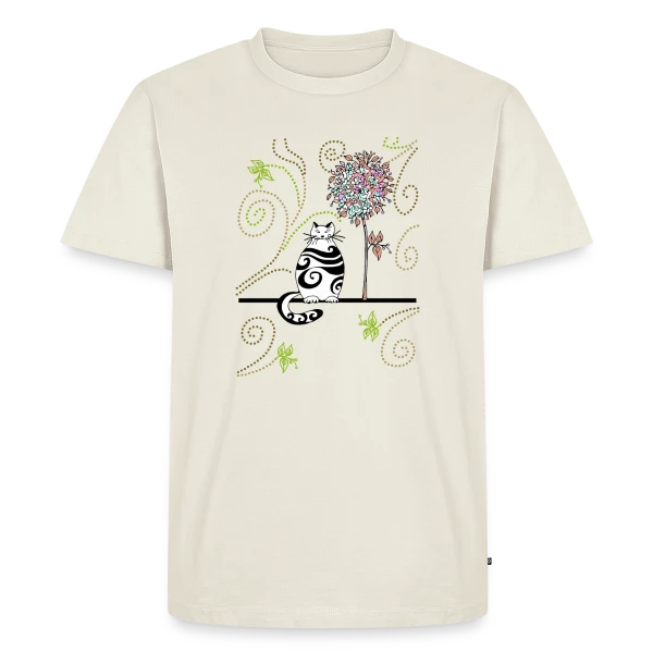 Mon Chat Adoré sur T-shirt Premium bio Homme