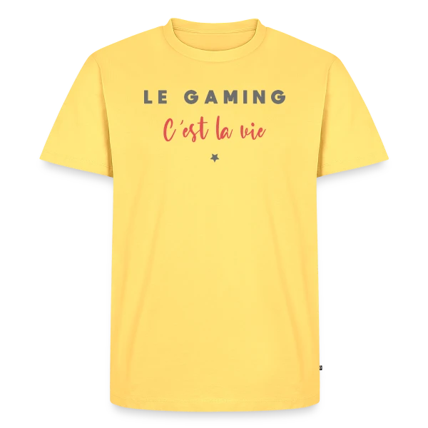 Le Gaming C'est la Vie sur T-shirt Premium bio Homme