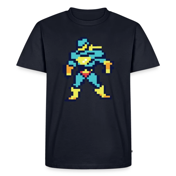 Super-Héros Rétro Sammy sur T-shirt Premium bio Homme