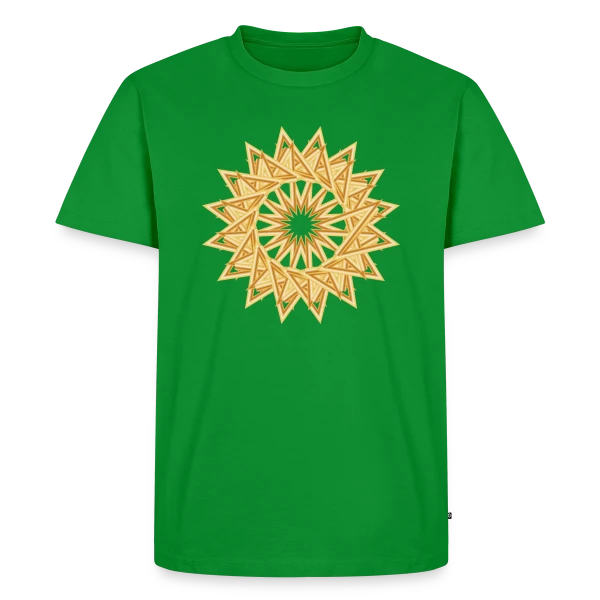 Étoile Dorée Exceptionnelle pour Noël sur T-shirt Premium bio Homme