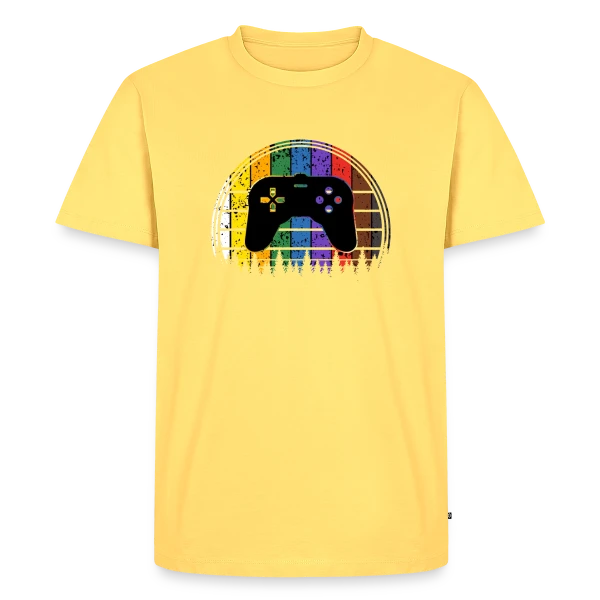 Passion Console : T-shirt Rétrogaming Drôle et Original sur T-shirt Premium bio Homme
