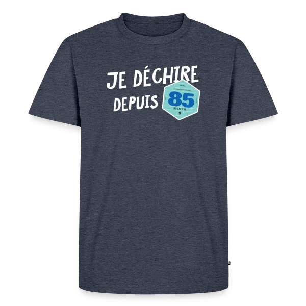 Je déchire depuis 85 - Style Vignette Auto Rétro Vintage sur T-shirt Premium bio Homme