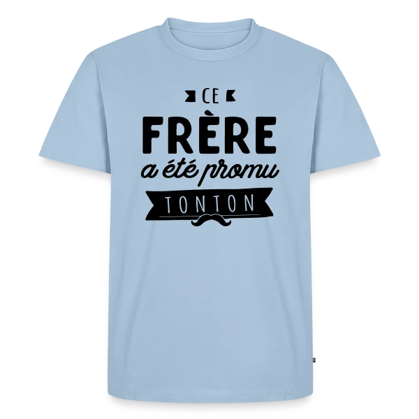 Cadeau Naissance : Le Nouveau Grand Frère sur T-shirt Premium bio Homme