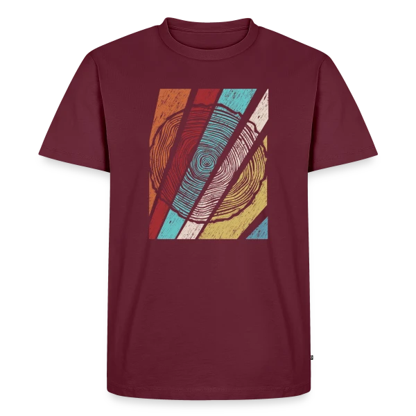 Bûcheron Passion Bois et Forêt sur T-shirt Premium bio Homme