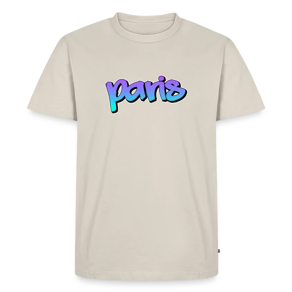 Paris Graffiti Urbain sur T-shirt Premium bio Homme