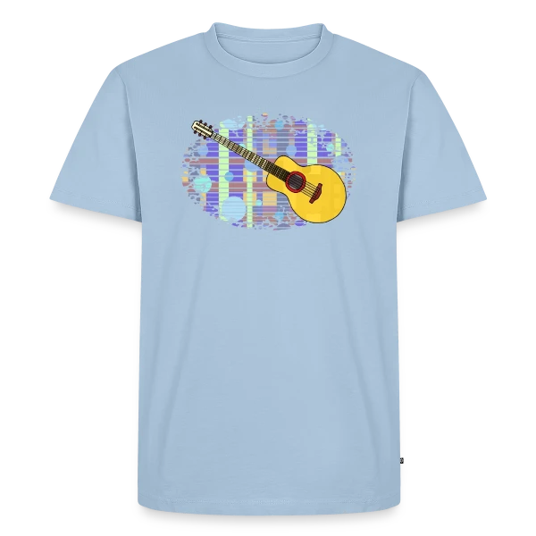 Mélodie Guitare sur T-shirt Premium bio Homme