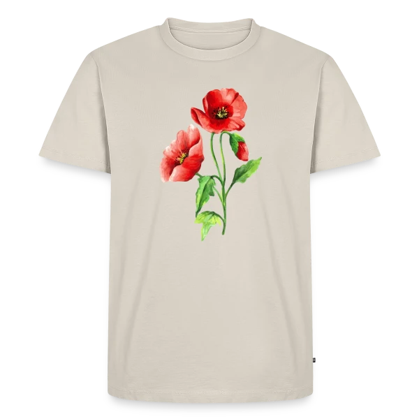 Jardin Fleuri Intemporel sur T-shirt Premium bio Homme