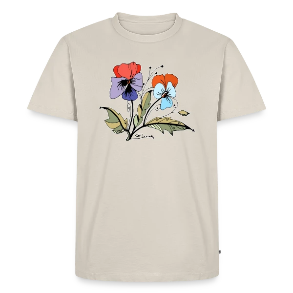 Éclat Floral sur T-shirt Premium bio Homme