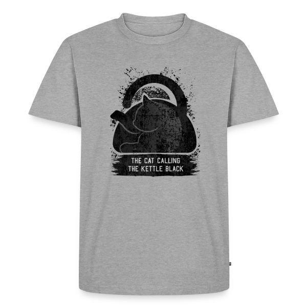 L'Ironie du Chat sur T-shirt Premium bio Homme