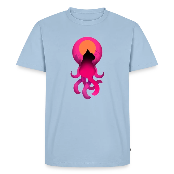 Octo-Chat Fantastique sur T-shirt Premium bio Homme