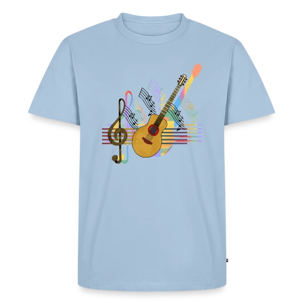 Passion Guitare sur T-shirt Premium bio Homme