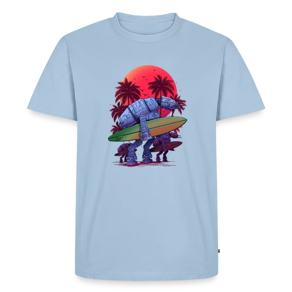 L'Été Galactique des AT-AT sur T-shirt Premium bio Homme