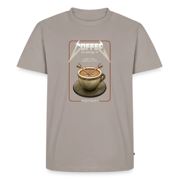 Café d'Abord ! sur T-shirt Premium bio Homme