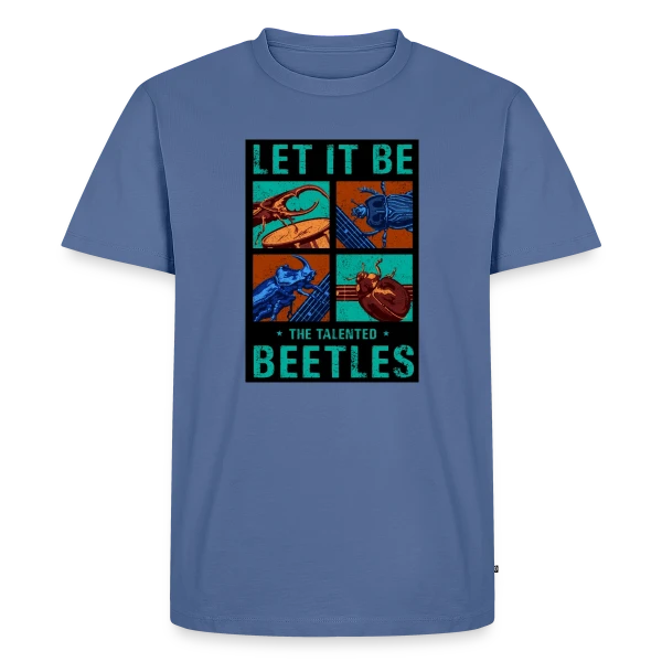 The Beetles : Insectes Musiciens Rock sur T-shirt Premium bio Homme