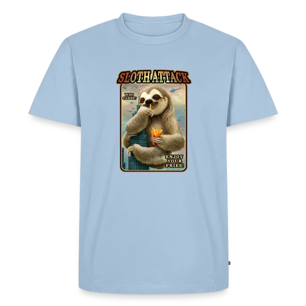 Assaut du Paresseux Géant : Chapitre 1 sur T-shirt Premium bio Homme