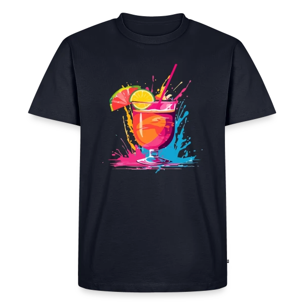 Cocktail Explosif Couleurs sur T-shirt Premium bio Homme