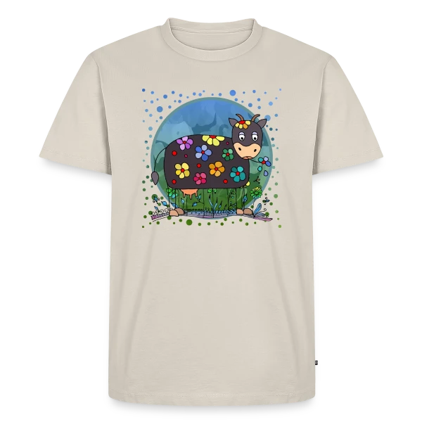 La Vache Mignonne sur T-shirt Premium bio Homme