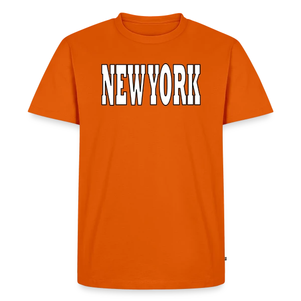 New York Ville Iconique sur T-shirt Premium bio Homme