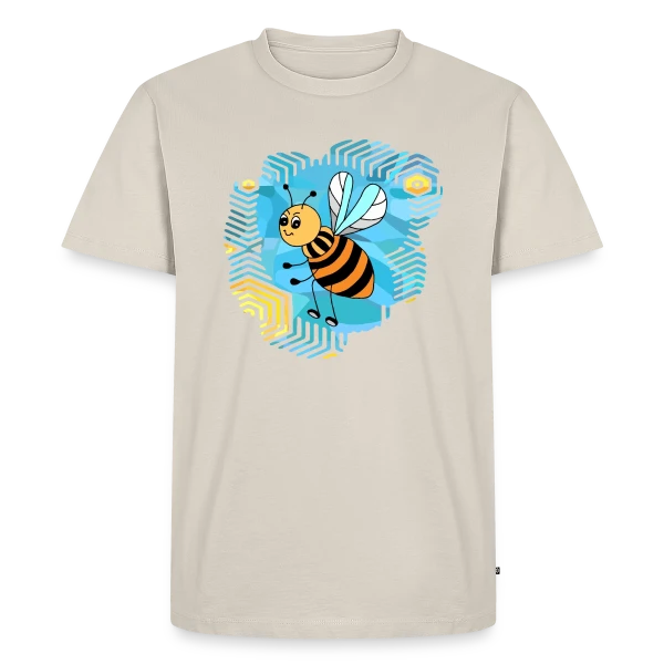 L'Abeille Élégante sur T-shirt Premium bio Homme