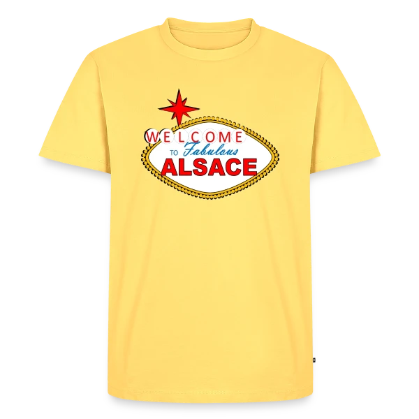 Humour Welcome to Alsace Elsass sur T-shirt Premium bio Homme