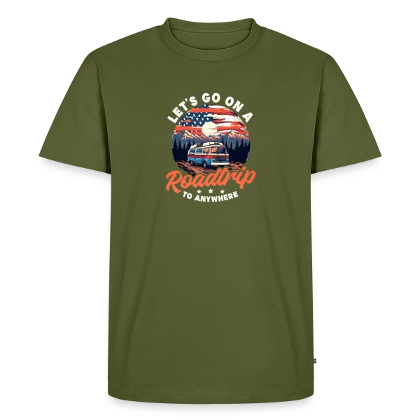 Van Hippie Aventure sur T-shirt Premium bio Homme