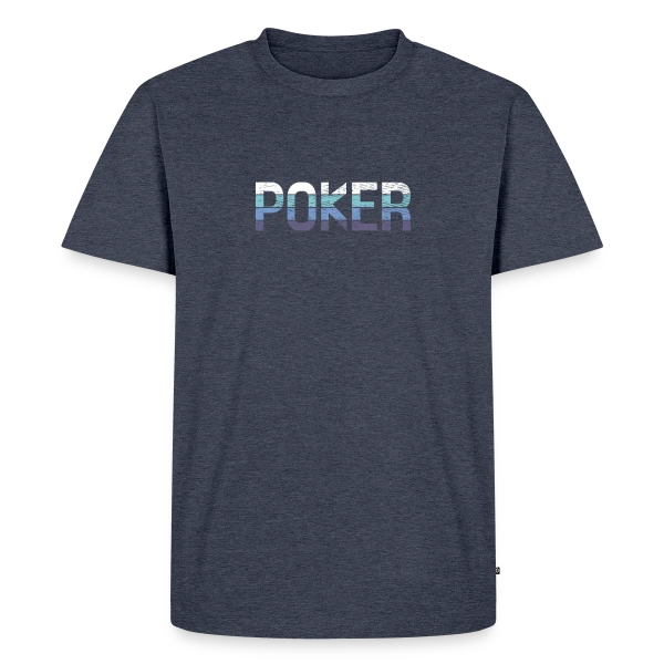 Poker sur T-shirt Premium bio Homme