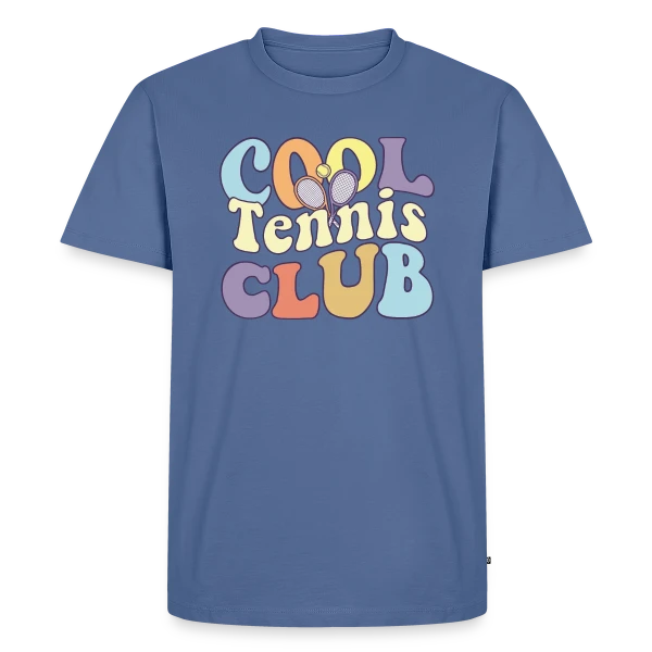 Cool Tennis Club : Coach & Équipe sur T-shirt Premium bio Homme