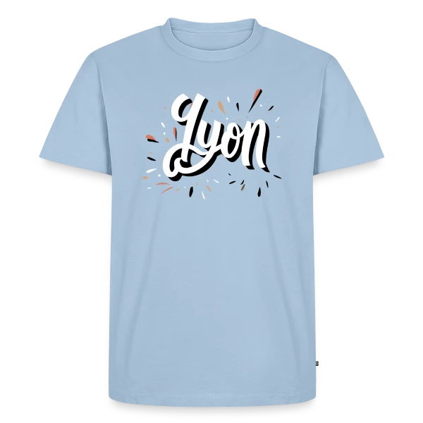 Lyon Dynamique Moderne sur T-shirt Premium bio Homme