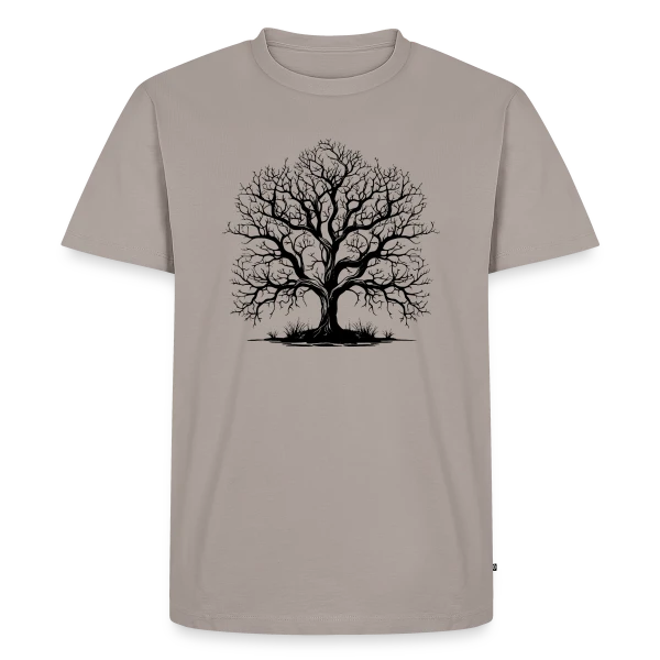 Arbre d'Automne sans Feuilles sur T-shirt Premium bio Homme