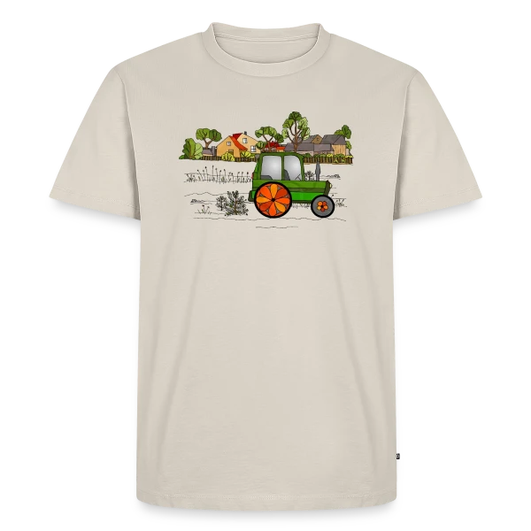 Passion Tracteur sur T-shirt Premium bio Homme