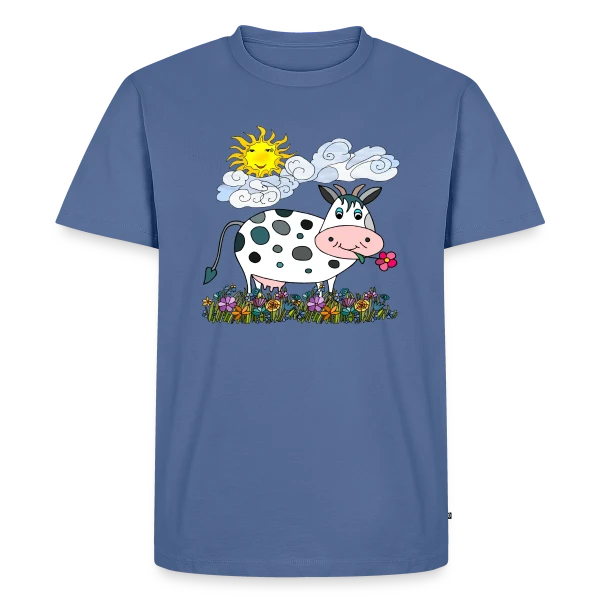 La Vache Stylée sur T-shirt Premium bio Homme