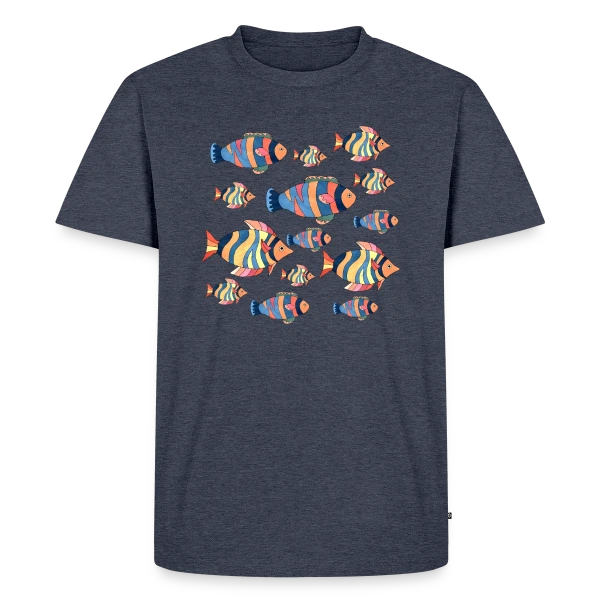 Passion Pêche : L'Esprit du Poisson sur T-shirt Premium bio Homme