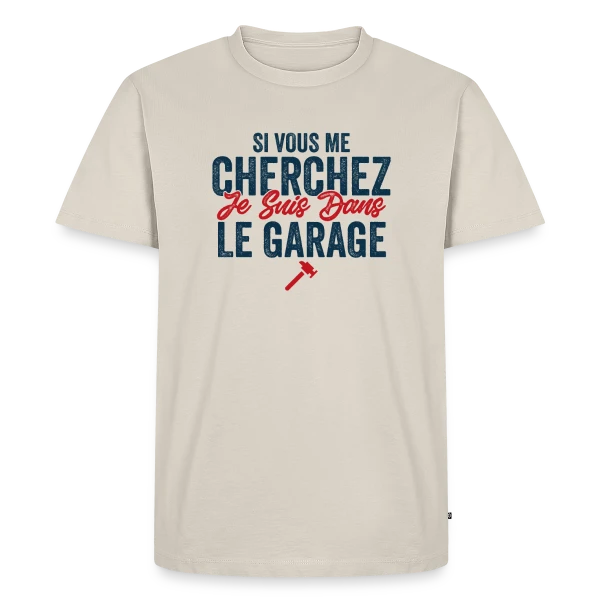 Humour Bricolage : J'peux Pas J'ai Bricolage sur T-shirt Premium bio Homme