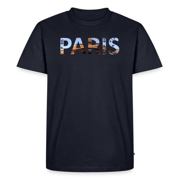 Paris Tour Eiffel sur T-shirt Premium bio Homme