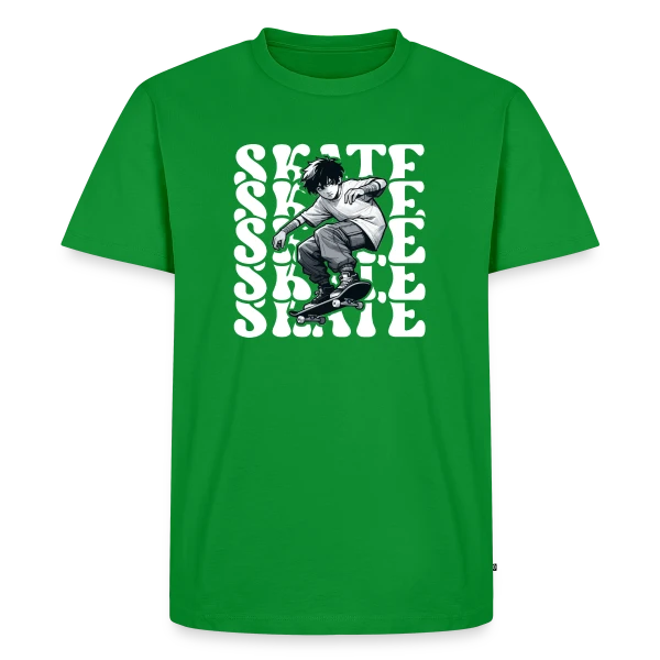 Jeune Skater Manga Urbain sur T-shirt Premium bio Homme