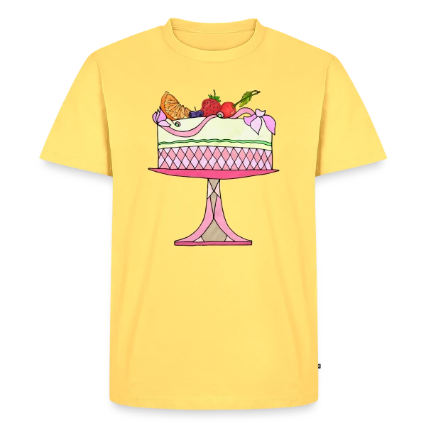 Gâteau d'Anniversaire Célébration sur T-shirt Premium bio Homme