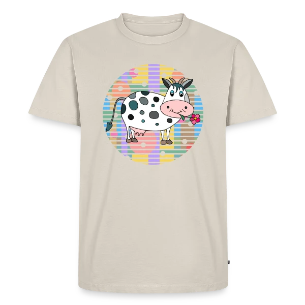 La Vache Adorable sur T-shirt Premium bio Homme