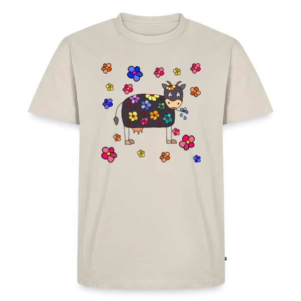 La Vache Stylée sur T-shirt Premium bio Homme