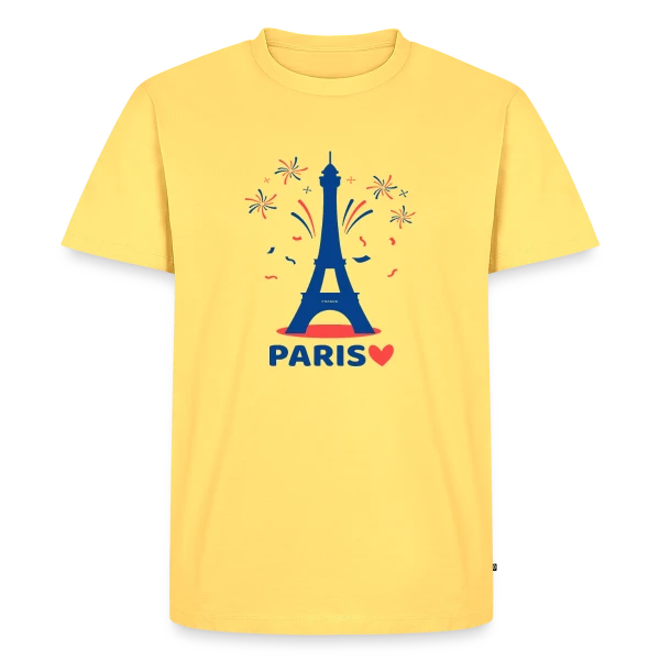 Tour Eiffel Festive Enfants sur T-shirt Premium bio Homme