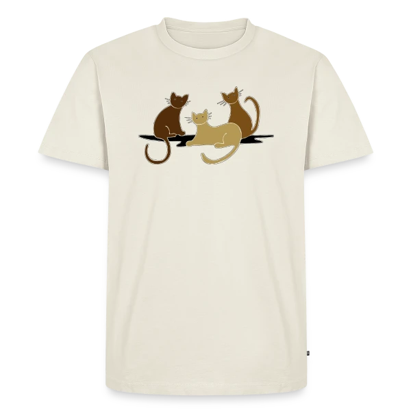 L'Amour des Chats sur T-shirt Premium bio Homme