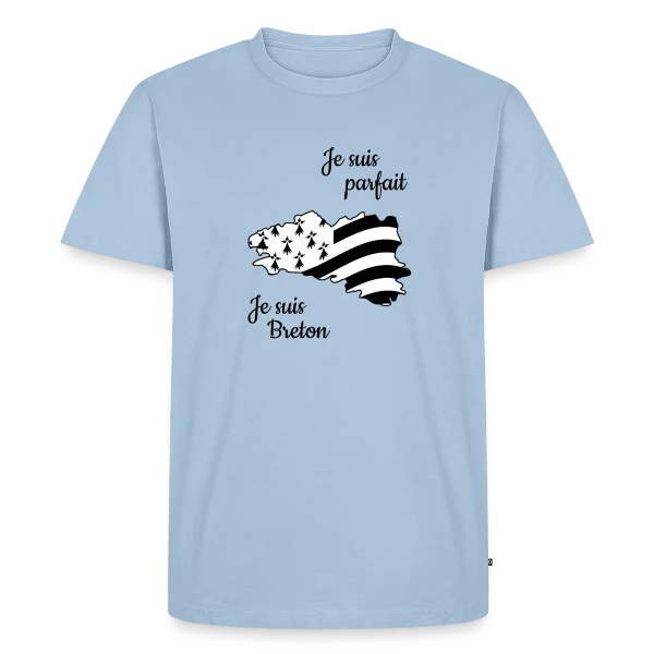 "Je suis Breton, donc parfait !" sur T-shirt Premium bio Homme