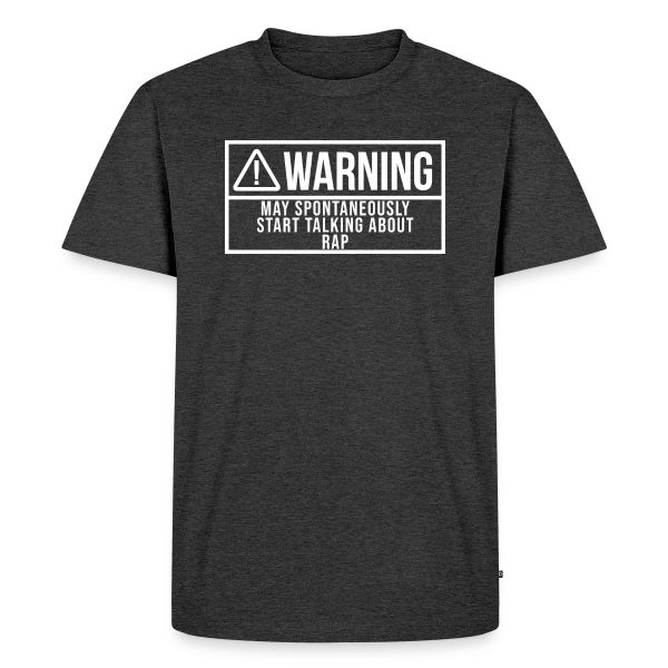 Maquette de T-shirt Premium bio Homme « Esprit Rap Culture Urbaine » à personnaliser