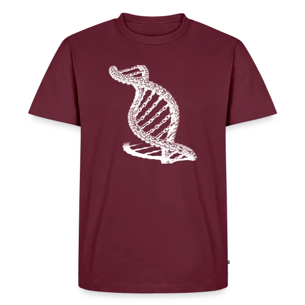 Chaîne ADN Stylisée sur T-shirt Premium bio Homme