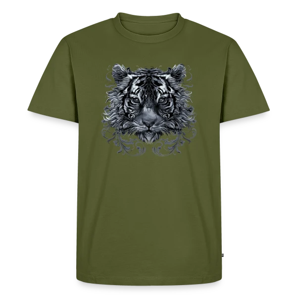 Tigre Majestueux Ornemental sur T-shirt Premium bio Homme