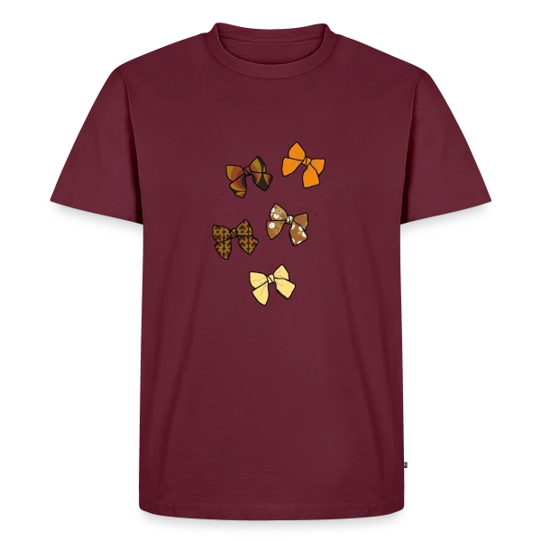 Nœuds Papillon Rétro Années 70 sur T-shirt Premium bio Homme