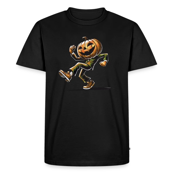 Citrouille Dansante: Humour d'Halloween sur T-shirt Premium bio Homme